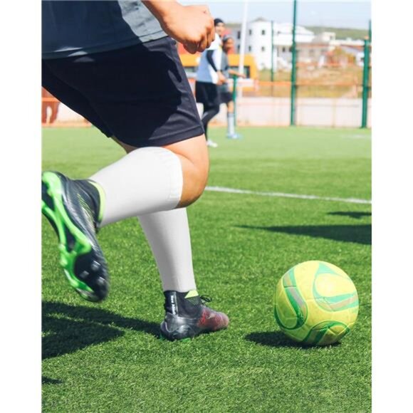Soccer Socks (1/3/5 pairs) Team Sport Knee High Socks for Adult Youth Kids - Picture 6 of 7